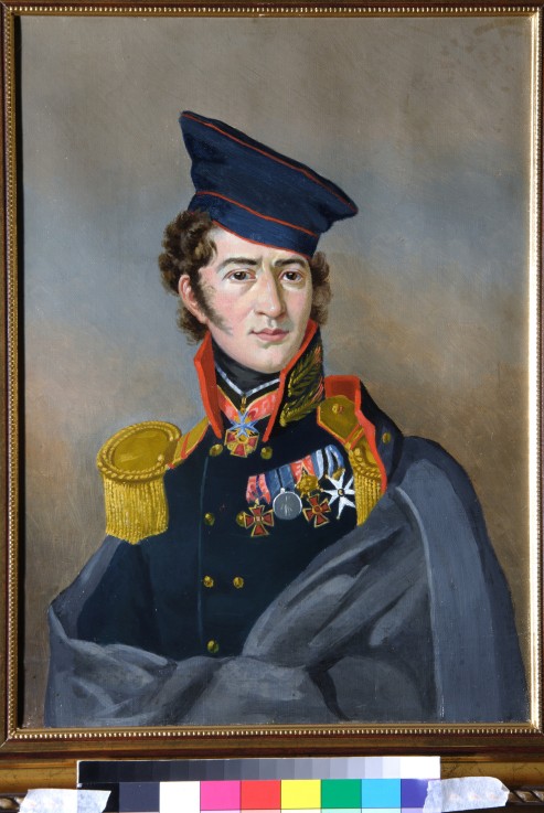 Portrait of Dmitri Alexeevich Stolypin (1785-1826) a Unbekannter Künstler