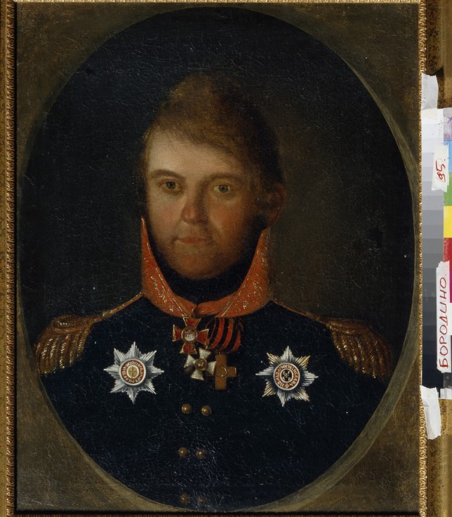 Portrait of Dmitry Petrovich Neverovsky (1771-1813) a Unbekannter Künstler