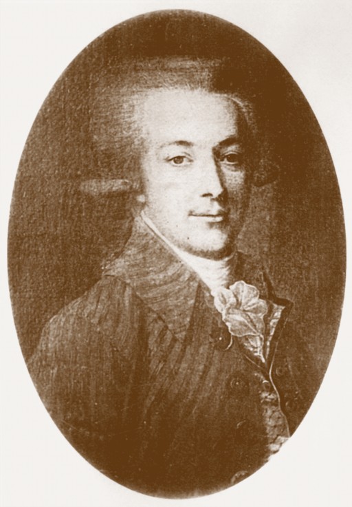 Portrait of the Count Mikhail (Kondraty) Ivanovich Dashkov (1736 1764) a Unbekannter Künstler