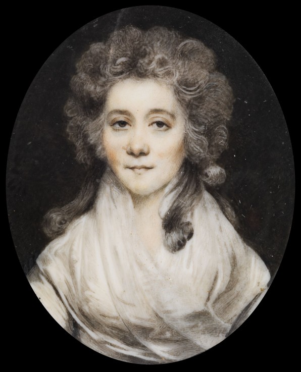 Portrait of Countess Anna Evgenyevna Obolenskaya (1778-1810) a Unbekannter Künstler