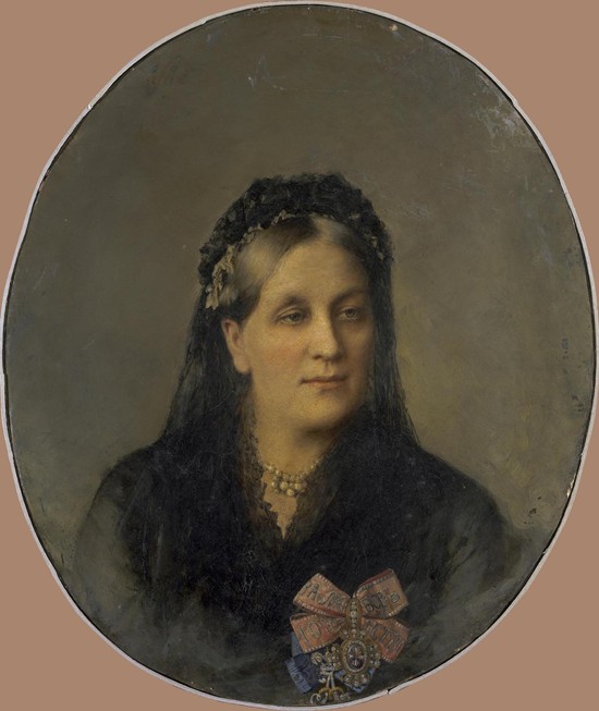Portrait of Princess Maria Alexandrovna Dolgorukaya, née Apraxina (1816-1892) a Unbekannter Künstler
