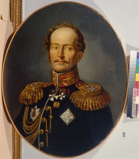 Portrait of the Adjutant General Karl Karlovich Merder (1787-1834) a Unbekannter Künstler