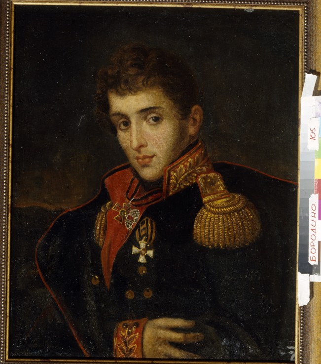 Portrait of General Alexander Tuchkov (1729-1793) a Unbekannter Künstler