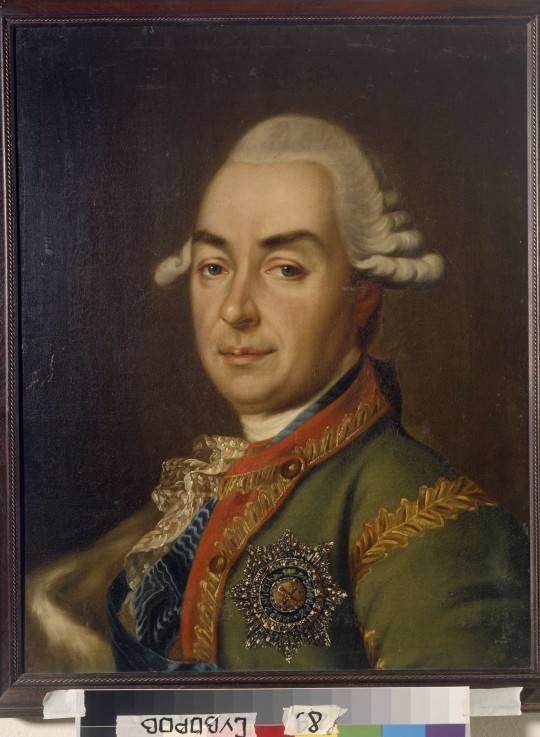 Portrait of Count Alexei Grigorievich Razumovsky (1709-1771) a Unbekannter Künstler