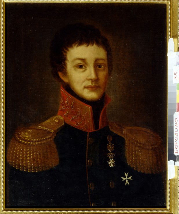 Portrait of General Count Mikhail Miloradovich (1771-1825) a Unbekannter Künstler