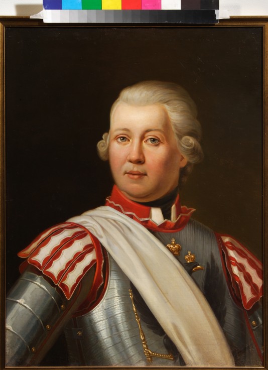 Portrait of Count Valentin Platonovich Ivanovich Musin-Pushkin (1735-1804) a Unbekannter Künstler