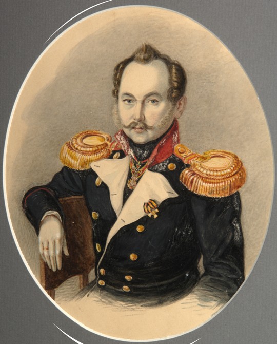 Portrait of Grigory Maximovich Rehbinder a Unbekannter Künstler