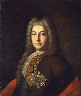 Portrait of Count Heinrich Johann Friedrich (Andrei) Ostermann (1687-1747)