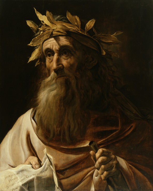 Portrait of the Poet Homer a Unbekannter Künstler