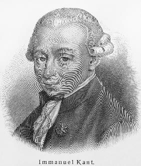 Portrait of Immanuel Kant (1724-1804)