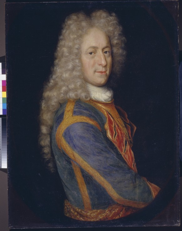 Portrait of Ivan Yurievich Trubetskoy (1667-1750) a Unbekannter Künstler