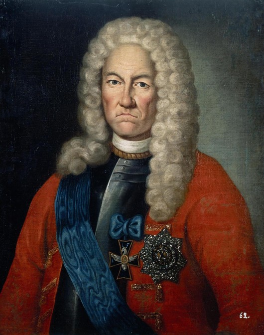 Portrait of Jacob Daniel Bruce (1669-1735) a Unbekannter Künstler