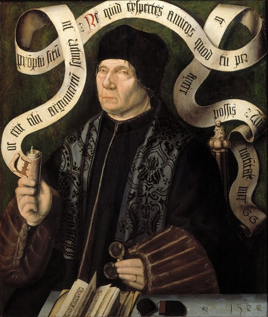 Portrait of Jacob van Driebergen (1436-1509) a Unbekannter Künstler