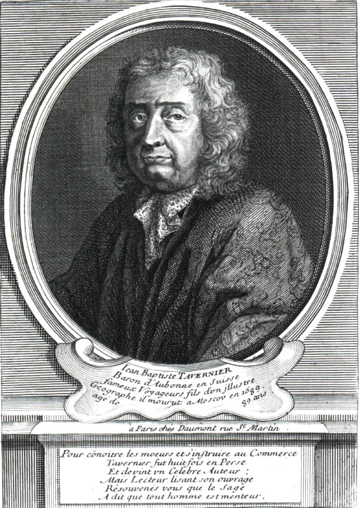 Portrait of Jean Baptiste Tavernier a Unbekannter Künstler