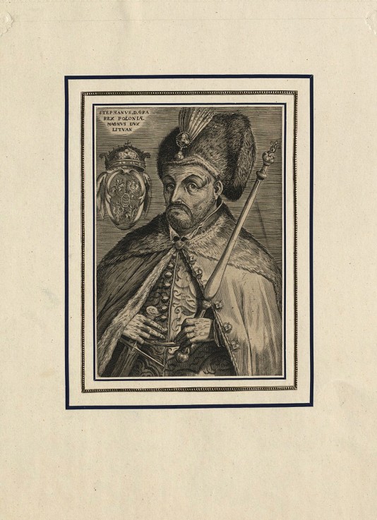 Portrait of Stephen Báthory, King of Poland a Unbekannter Künstler