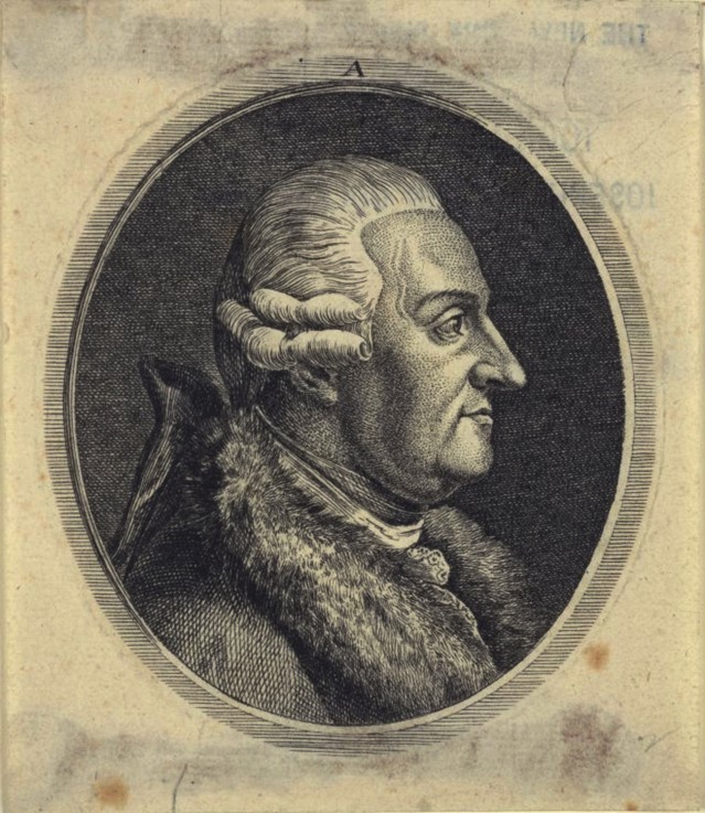 Portrait of the composer Antonio Salieri (1750-1825) a Unbekannter Künstler