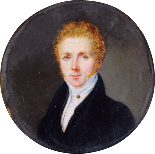 Portrait of the composer Vincenzo Bellini (1801-1835) a Unbekannter Künstler