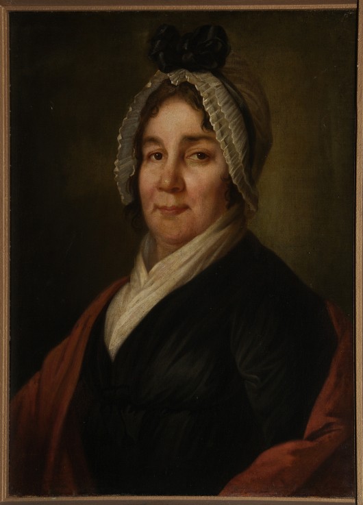 Portrait of Lyubov Petrovna Bakunina, née Countess Myshetskaya (1738-1814) a Unbekannter Künstler