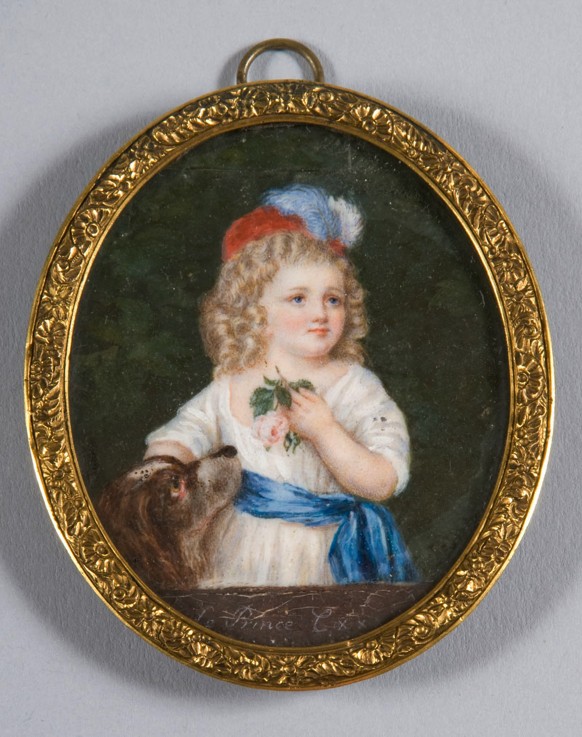 Portrait of Louis-Charles, Prince Royal of France (1785-1795) a Unbekannter Künstler