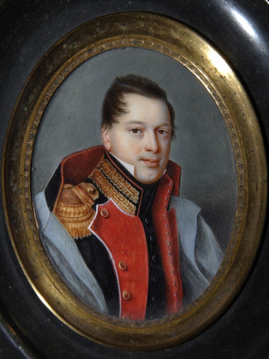 Portrait of Mikhail Naryshkin (1798-1863) a Unbekannter Künstler