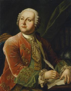 Portrait of Mikhail V. Lomonosov (1711-1765)