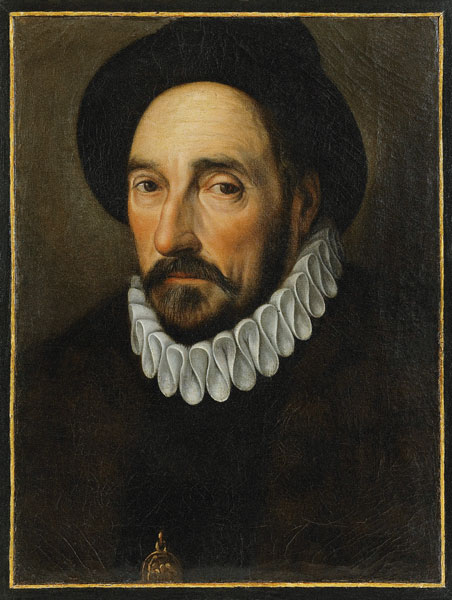 Portrait of Michel de Montaigne (1533-1592) a Unbekannter Künstler