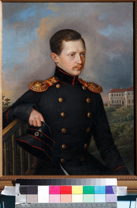 Portrait of Nikolai Semyonovich Korsakov (1819-1889) a Unbekannter Künstler