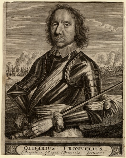 Portrait of Oliver Cromwell a Unbekannter Künstler