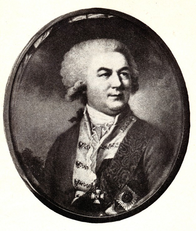 Portrait of Count Pyotr Zavadovsky (1739–1812) a Unbekannter Künstler