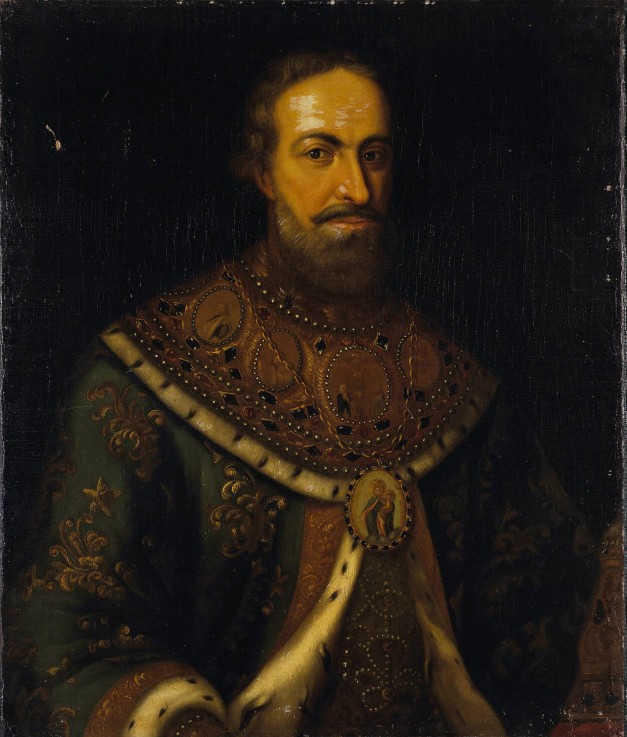 Portrait of Patriarch Filaret of Moscow (Fyodor Nikitich Romanov) (1553-1633) a Unbekannter Künstler