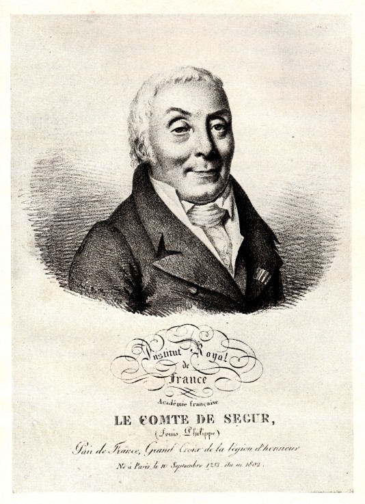 Portrait of Philippe Henri, marquis de Ségur (1724-1801) a Unbekannter Künstler