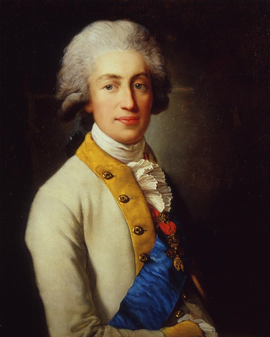 Portrait of Prince Maximilian of Saxony (1759-1838) a Unbekannter Künstler