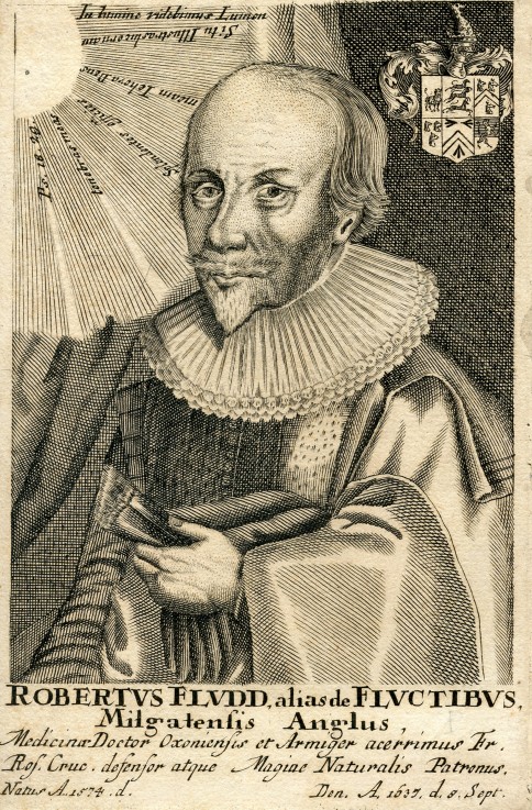 Portrait of Robert Fludd (1574-1637) a Unbekannter Künstler