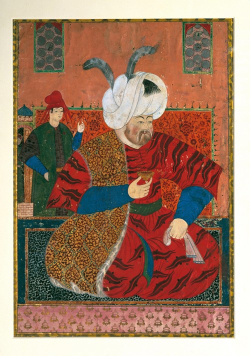 Portrait of Selim II (1524-1574), Sultan of the Ottoman Empire a Unbekannter Künstler