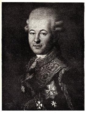 Portrait of Semyon Zorich (1745-1799), the Catherine the Great's Favourite