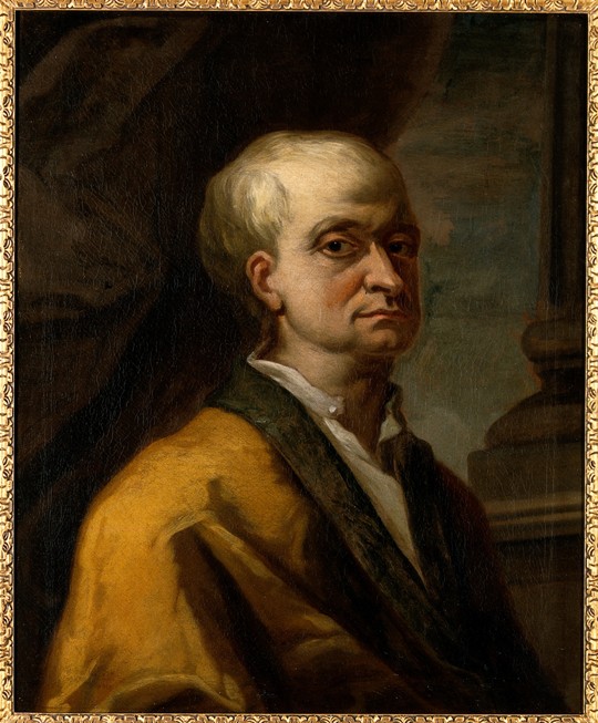 Portrait of Sir Isaac Newton (1642-1727) a Unbekannter Künstler