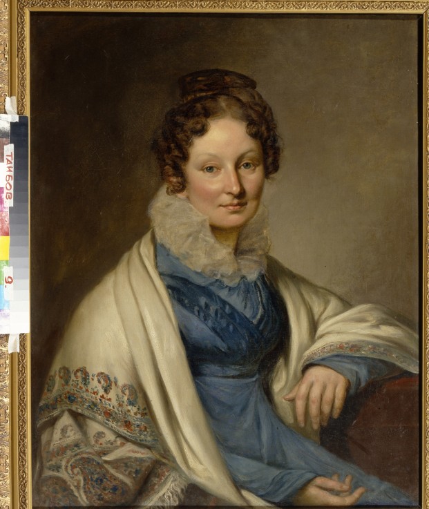 Portrait of Sophia Ivanovna Boratynskaya (1797-1862) a Unbekannter Künstler