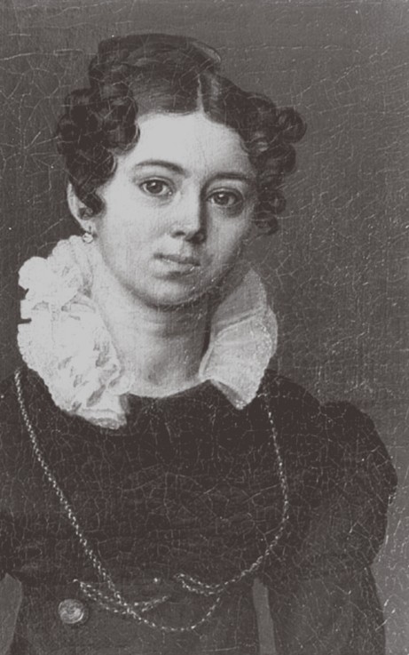 Portrait of Sofia Vasilyevna Rimskaya-Korsakova (1802-1890) a Unbekannter Künstler