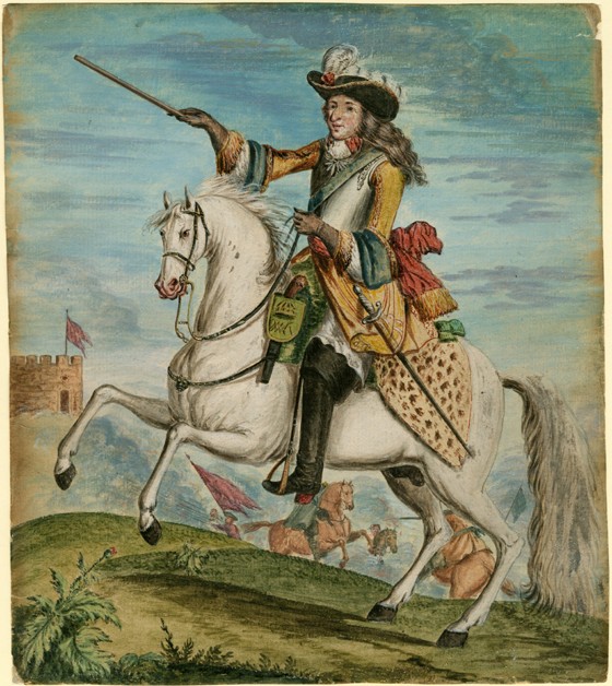 Portrait of William III of England (1650-1702) a Unbekannter Künstler