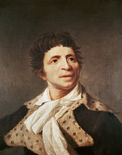 Portrait of Jean-Paul Marat (1743-1793). After Joseph Boze a Unbekannter Künstler