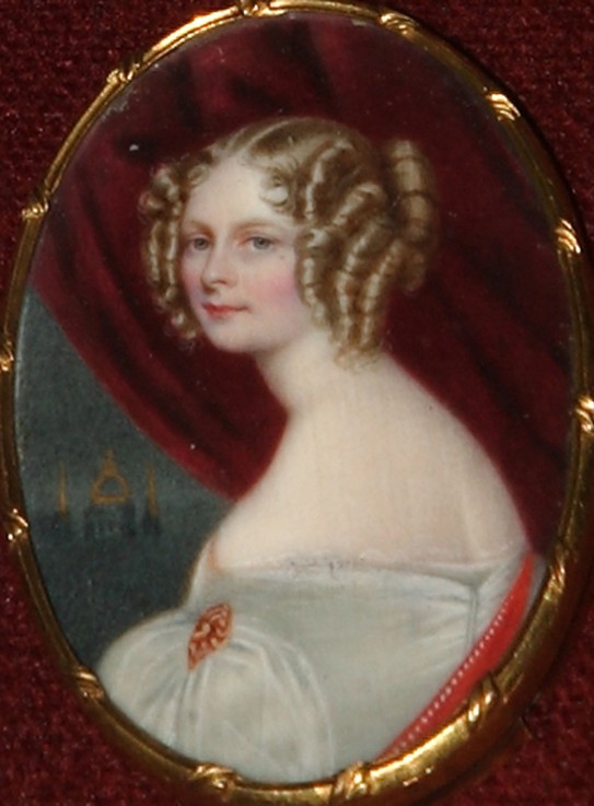 Princess Friederike Charlotte Marie of Württemberg (1807-1873), Grand Duchess Elena Pavlovna of Russ a Unbekannter Künstler