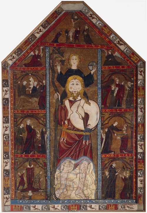 Retable of Saint Christopher a Unbekannter Künstler