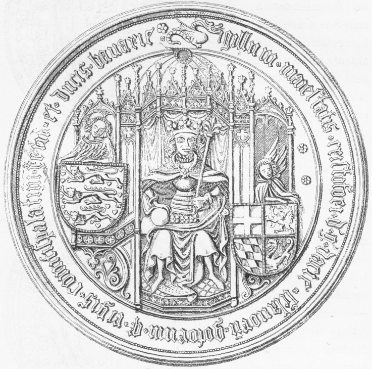 Seal with Portrait of Christopher of Bavaria a Unbekannter Künstler