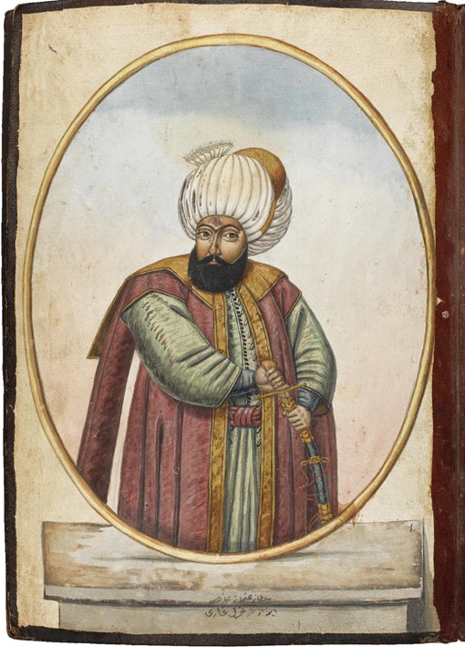 The Sultan Osman I a Unbekannter Künstler