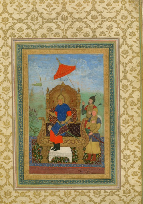 Timur Khan a Unbekannter Künstler