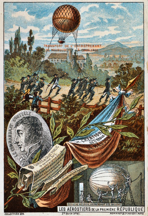 Transport of the "Entreprenant" from Mauberge to Charleroi, 1794 (From the Series "The Dream of Flig a Unbekannter Künstler