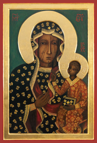 The Black Madonna of Czestochowa (Copy) a Unbekannter Künstler