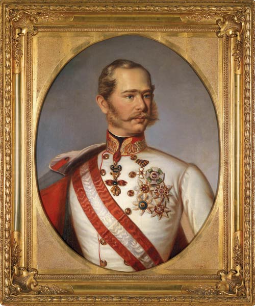 Portrait of Franz Joseph I of Austria a Unbekannter Künstler