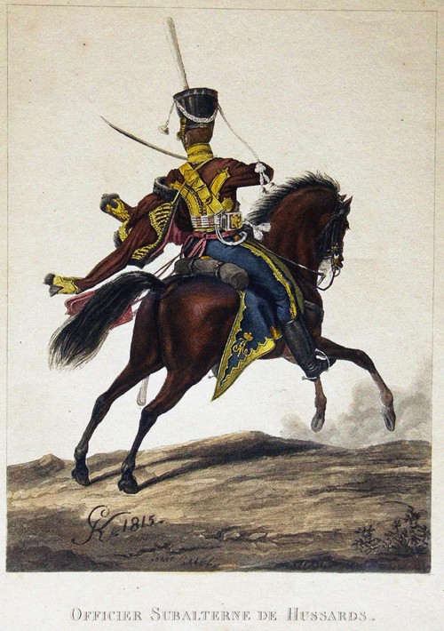 Uniform For Chief Officer Of The Life-guard Achtyrsky Hussar Regiment a Unbekannter Künstler