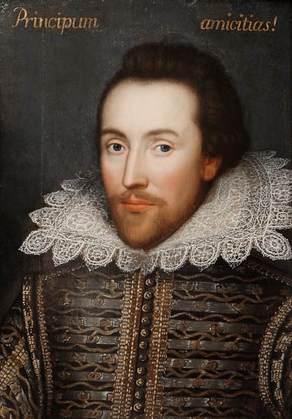 The Cobbe portrait of William Shakespeare (1564-1616) a Unbekannter Künstler